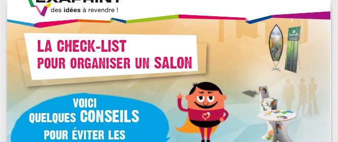 La check-list pour organiser un salon