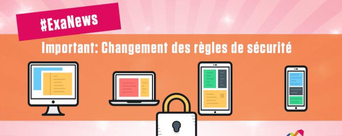 Changement des règles de sécurité