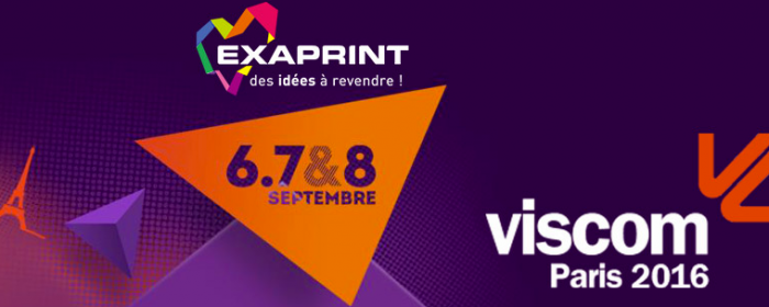Calendrier des conférences d'Exaprint à VISCOM 2016