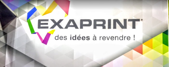 C'est parti pour le 2ème jour d'Exaprint au Salon Viscom 2016