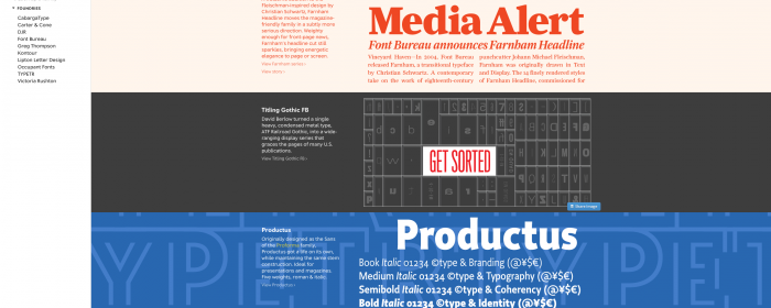 Typenetwork, nouvel outil typographique pour des graphistes exigeants