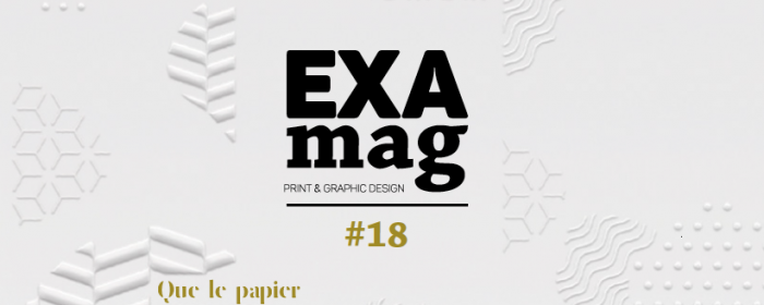 ExaMag #18 magazine du graphisme et du design