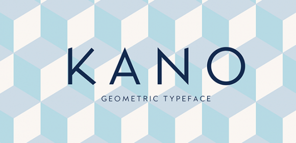Kano : Typographie géométrique et gratuite