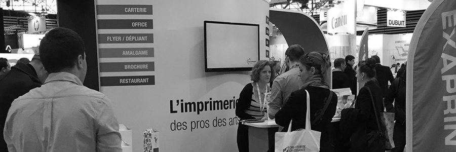 C!Print 2015 : fréquentation en hausse de 50% pour Exaprint
