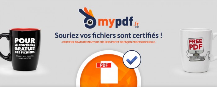 Mypdf.fr : le 1er service en ligne de normalisation de PDF pour l’impression
