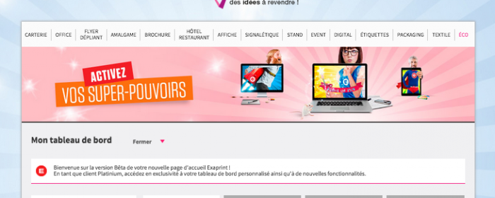 Plus intuitive, plus fonctionnelle et plus contemporaine, notre nouvelle page d’accueil a été pensée pour vous faciliter la navigation.