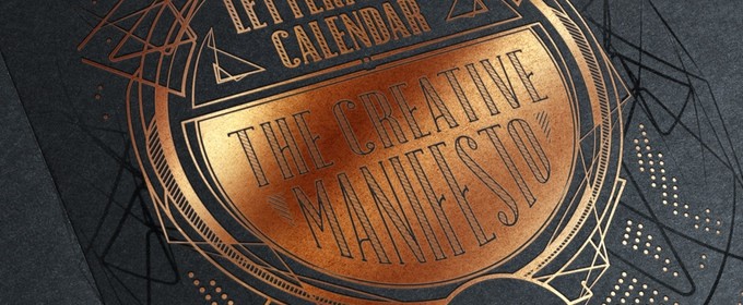 Inspiration : un calendrier letterpress soutenu sur kickstarter