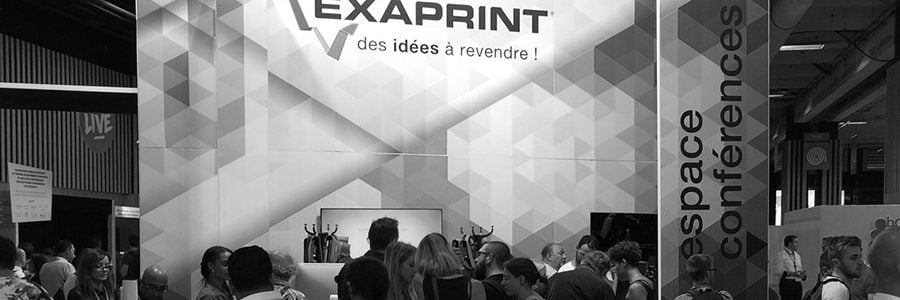 Dernier jour d’Exaprint à Viscom avec record d’affluence sur le stand !