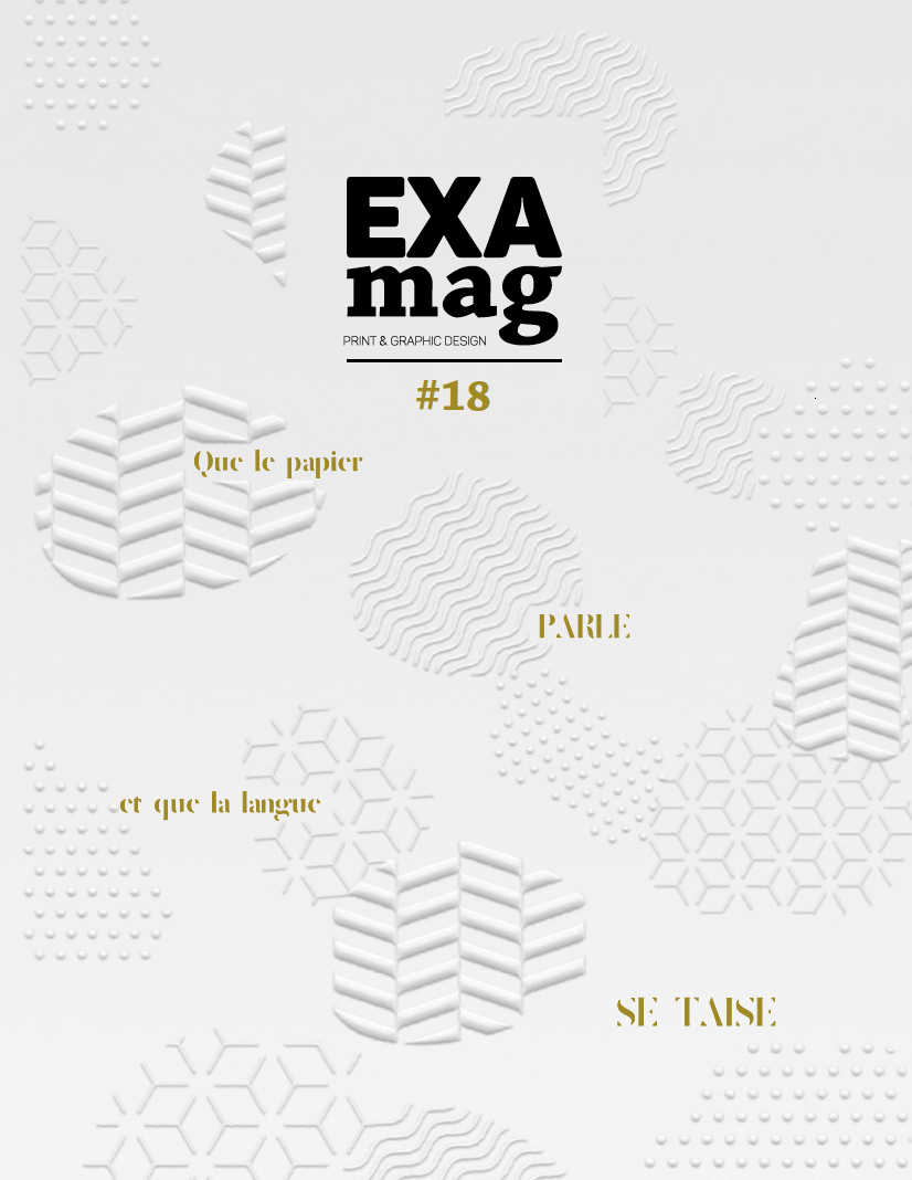 ExaMag #18 magazine du graphisme et du design