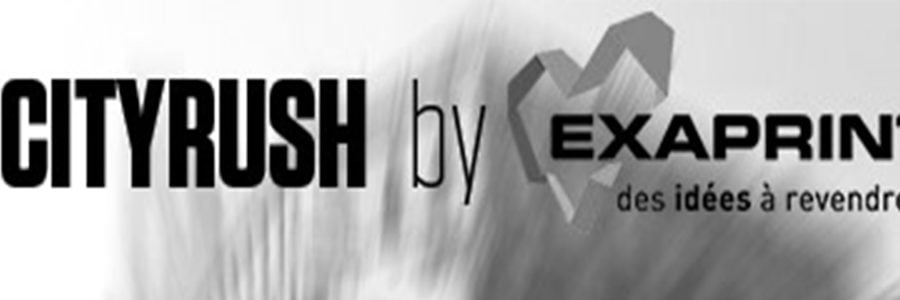 CityRush : l’impression express avec livraison le jour même, arrive sur Exaprint !