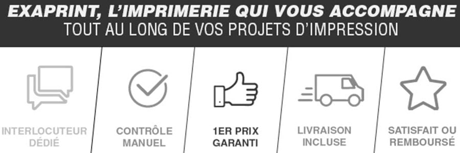 Exaprint, l’imprimerie qui vous accompagne tout au long de vos projets d’impression