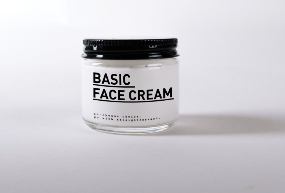 Produit basic crème visage