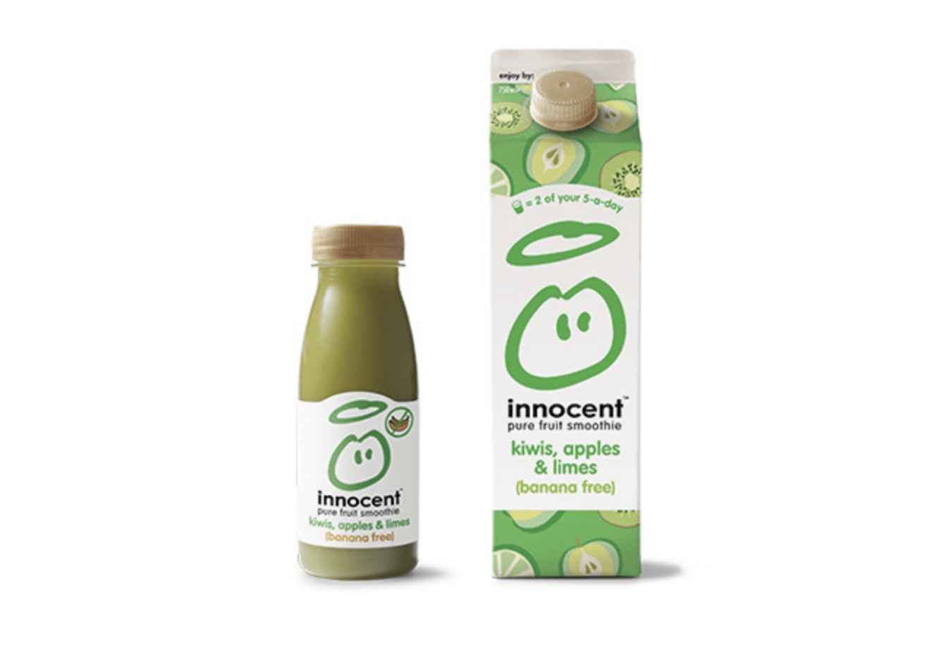 Packaging marque innocent