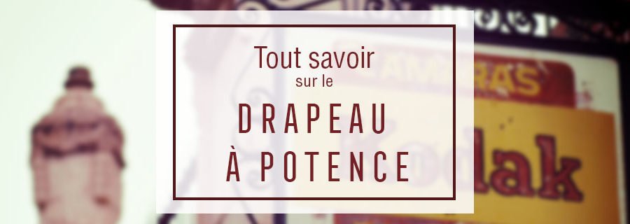 Hissez vos idées grâce au drapeau à potence ! drapeau à potence exaprint