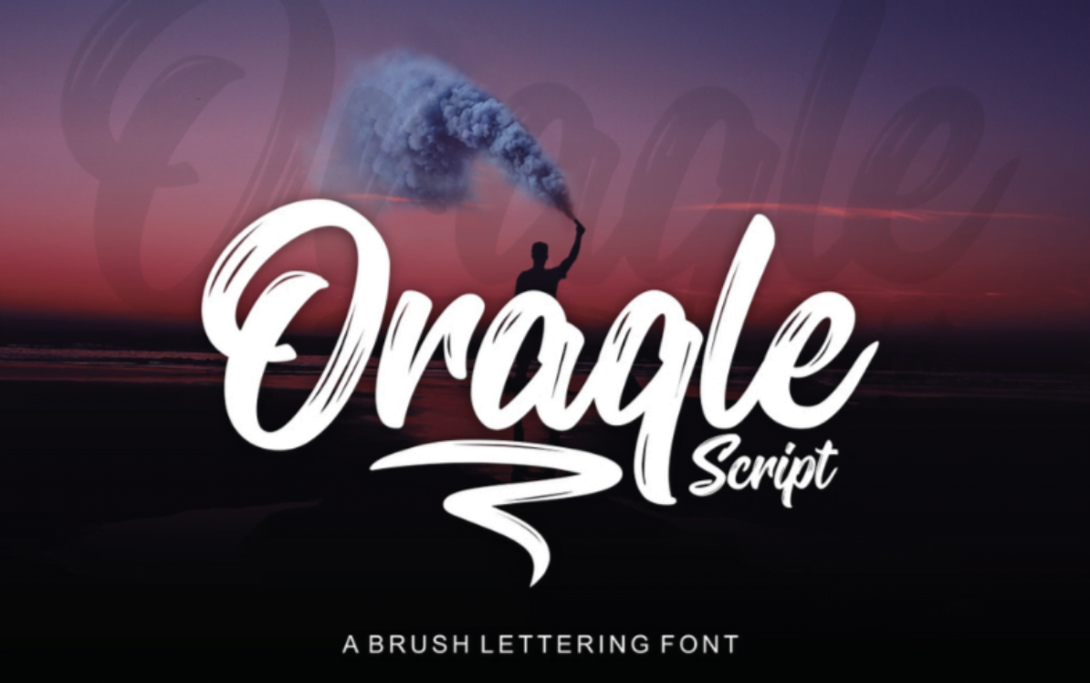 Typographie ORAQLE gratuite