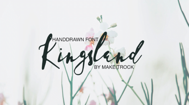kingsland typographie gratuite