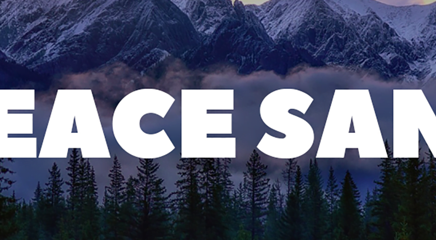 PEACE SANS : typographie gratuite
