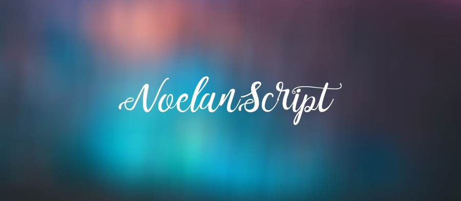 NOELAN SCRIPT : typographie gratuite
