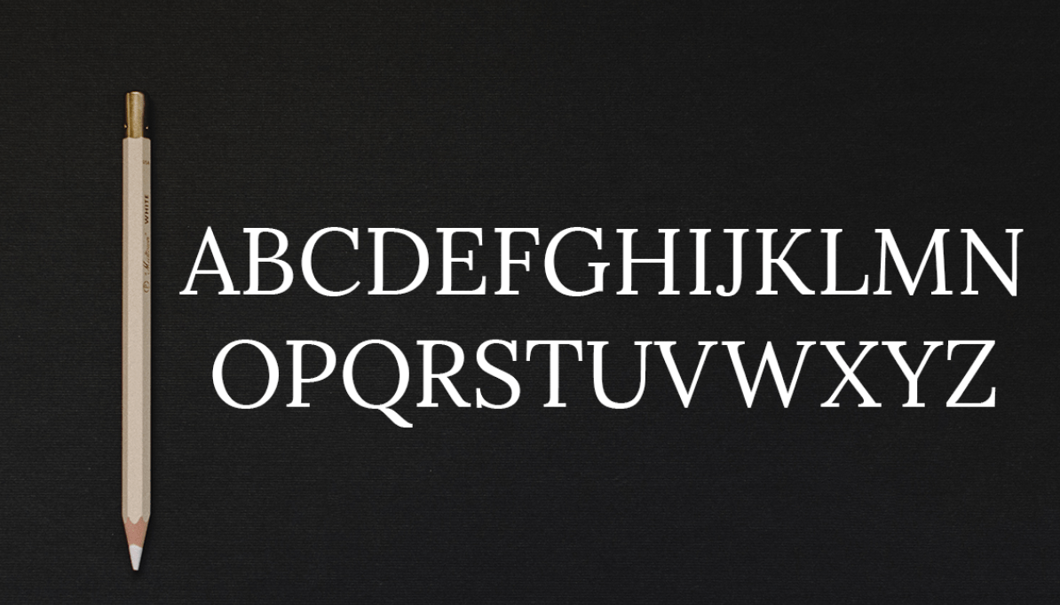 typographie lora
