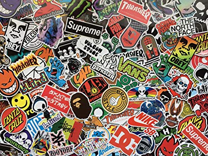 sticker skateboard