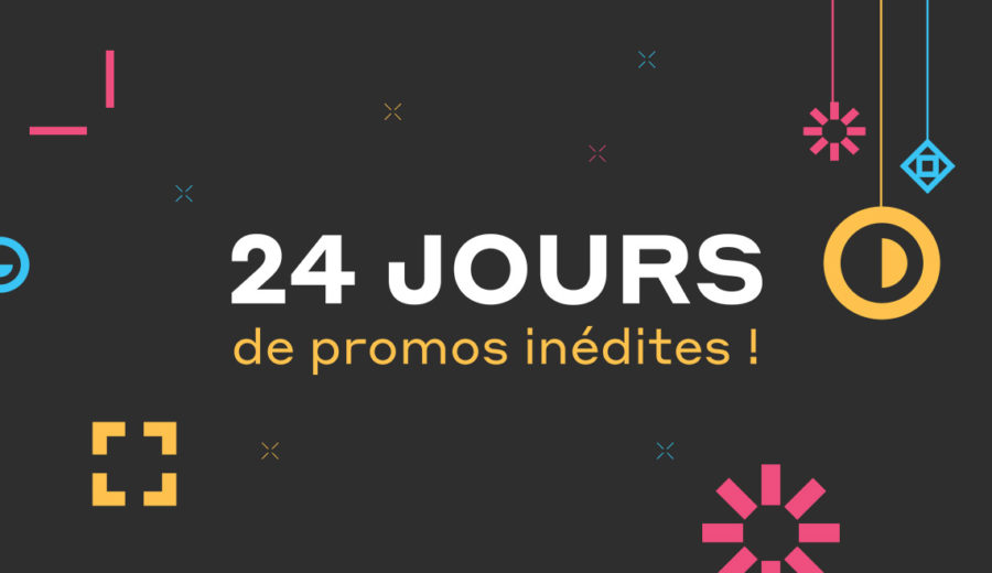 Chaque jour un cadeau avec le Crazy Noël d’Exaprint 24 jours promos crazy noel