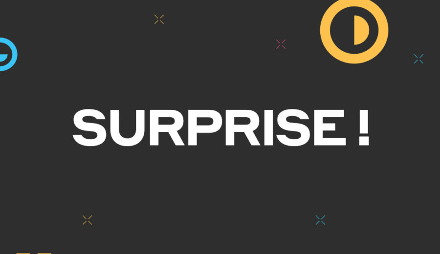 Banniere surprise crazy noel