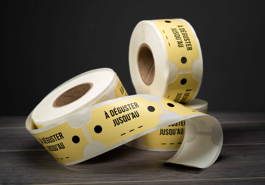 Découvrez la profondeur de notre gamme d’étiquettes en rouleau étiquettes adhésives en rouleau