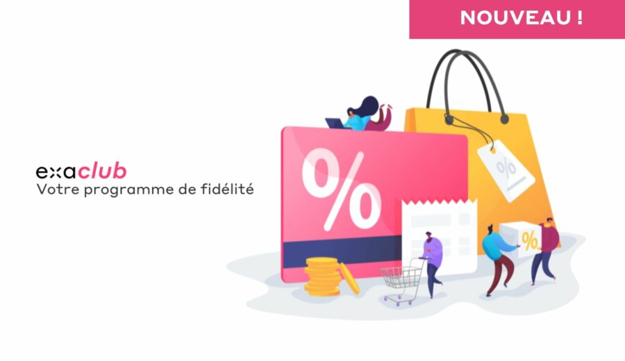 Le programme de fidélité Exaclub évolue et c’est grâce à vous !