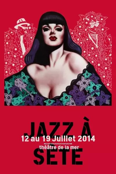 affiche du festival Jazz à Sète 2014