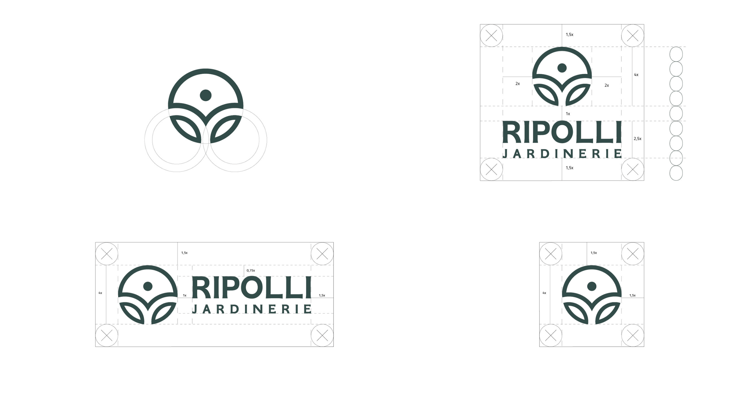 logo avec consignes pour charte graphique