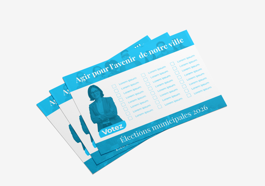 bulletins de vote électoral 2026